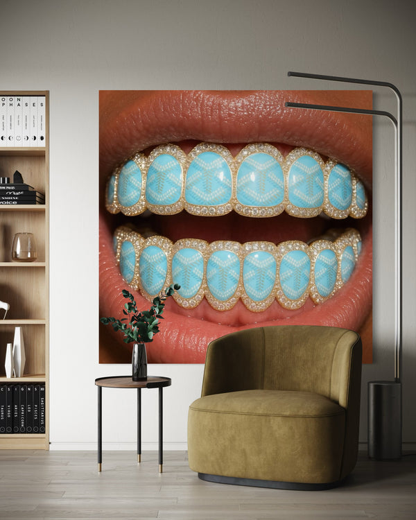 Designer Grills: Goyard Edition (Baby Blue)